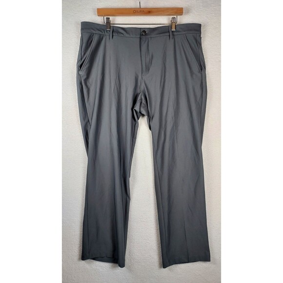 Adidas Ultimate 365 Golf Pants Mens 42 X 32 Gray Performance Stretch Straight - Picture 1 of 9